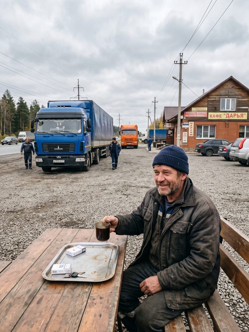 Стоянка на трассе